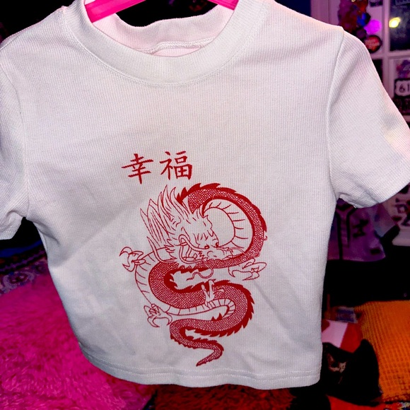 DRAGON CROP TOP - Picture 4 of 6